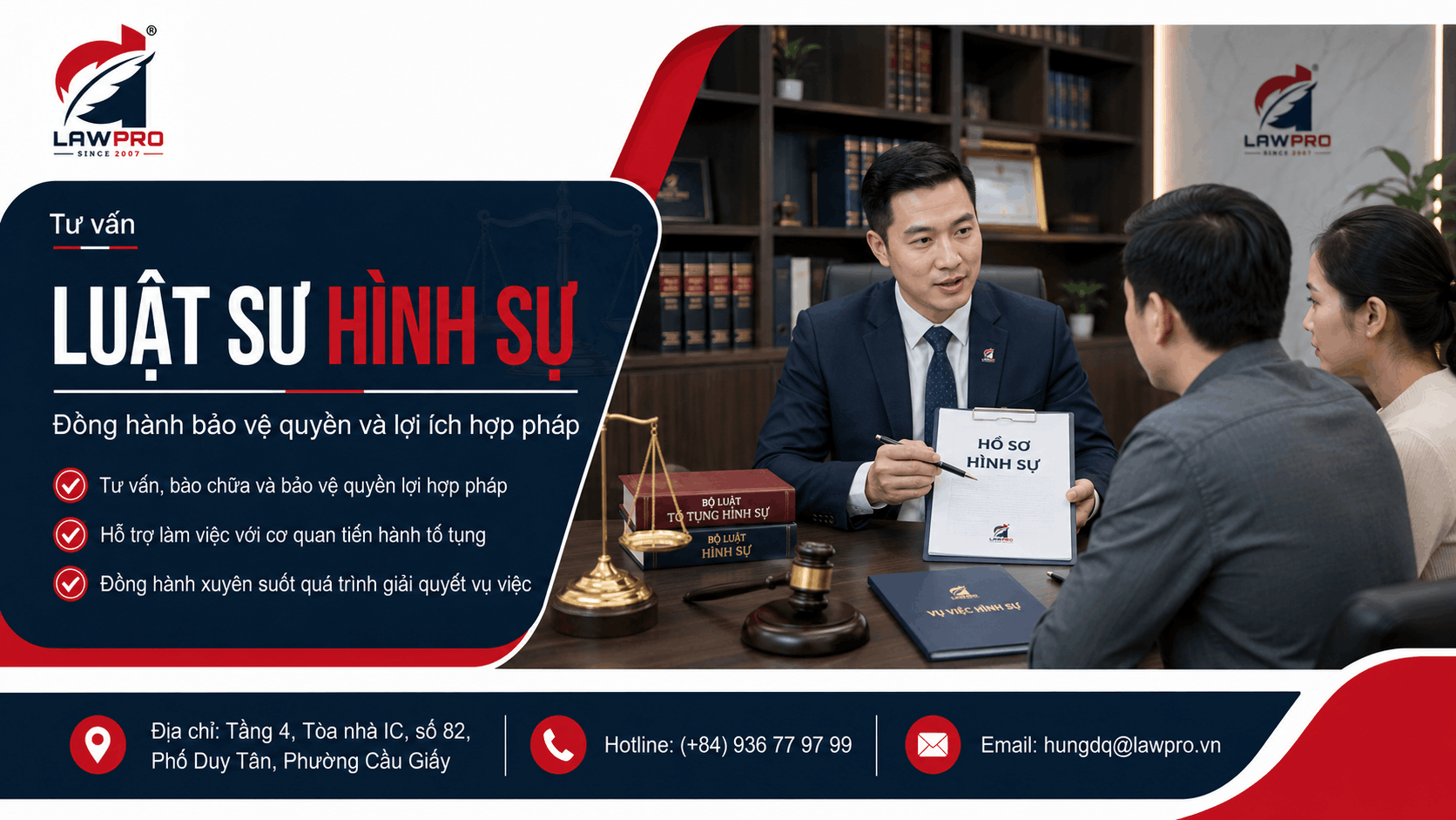 LUẬT SƯ VỤ ÁN HÌNH SỰ